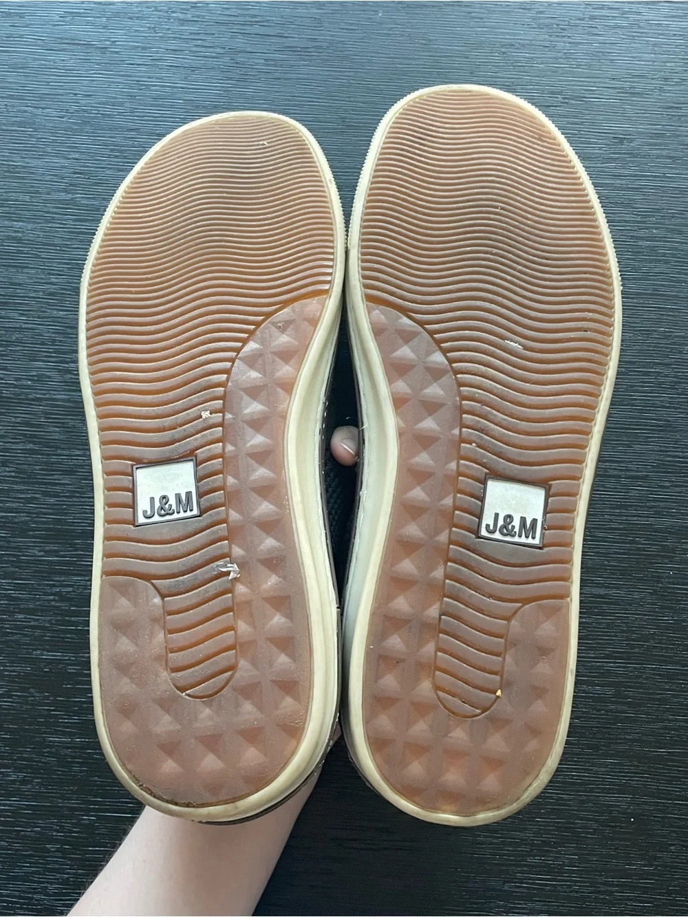Johnston & Murphy Navy McGuffey 2 Perfed Slip-Ons Size 11.5